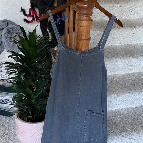 A New Day Women's Gray Overall Jumpsuit - Picture 6 of 11